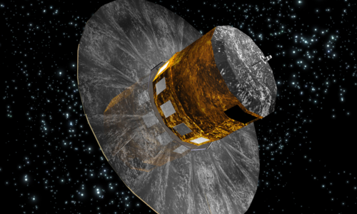 An artist's impression of Gaia. &copy; European Space Agency (ESA)
