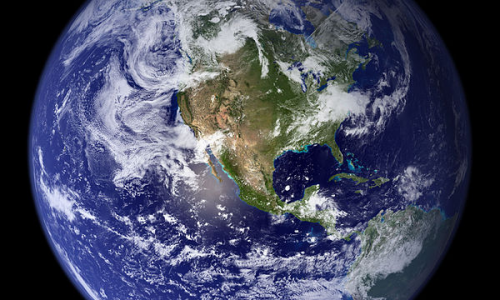 The Earth, as seen by the Apollo 17 astronauts. © NASA
