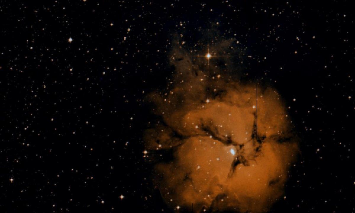 trifid nebula hubble