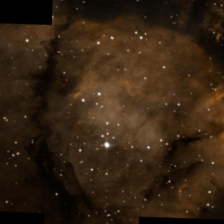 Image of the Fish Head Nebula