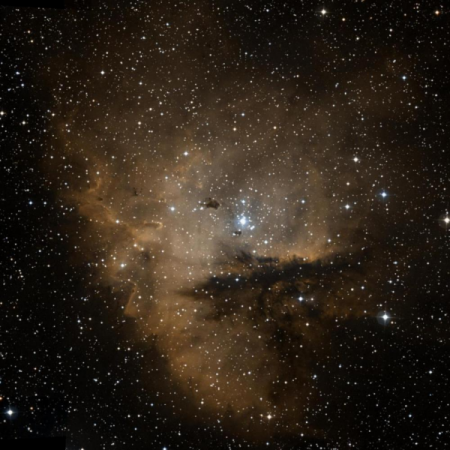 Image of the Pacman Nebula