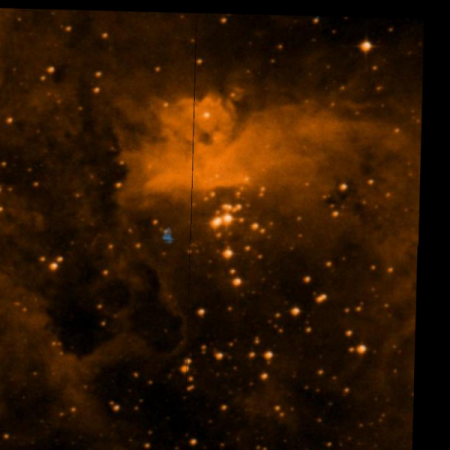 Image of the Lobster Nebula