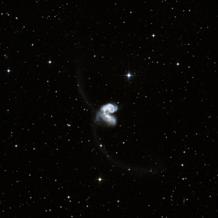 Image of the Antennae Galaxies