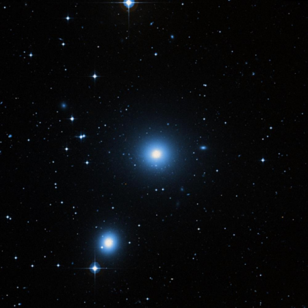 Image of the Fornax Cluster