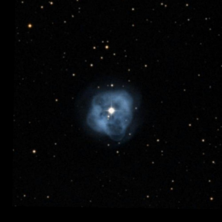 Image of the Crystal Ball Nebula