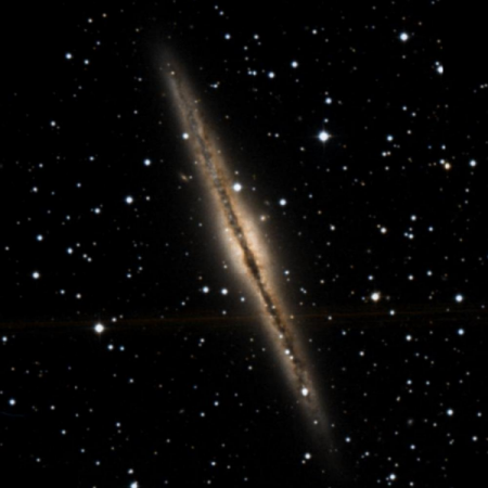 Image of the Silver Sliver Galaxy