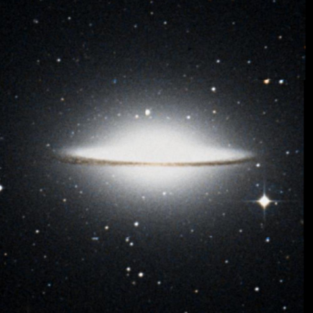 Image of the Sombrero Galaxy
