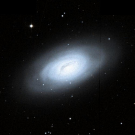 Image of the Black Eye Galaxy