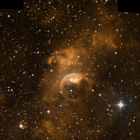 Image of the Bubble Nebula