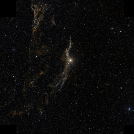 Image of the Western Veil Nebula