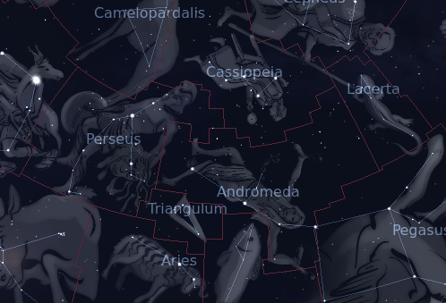 andromeda constellation myth