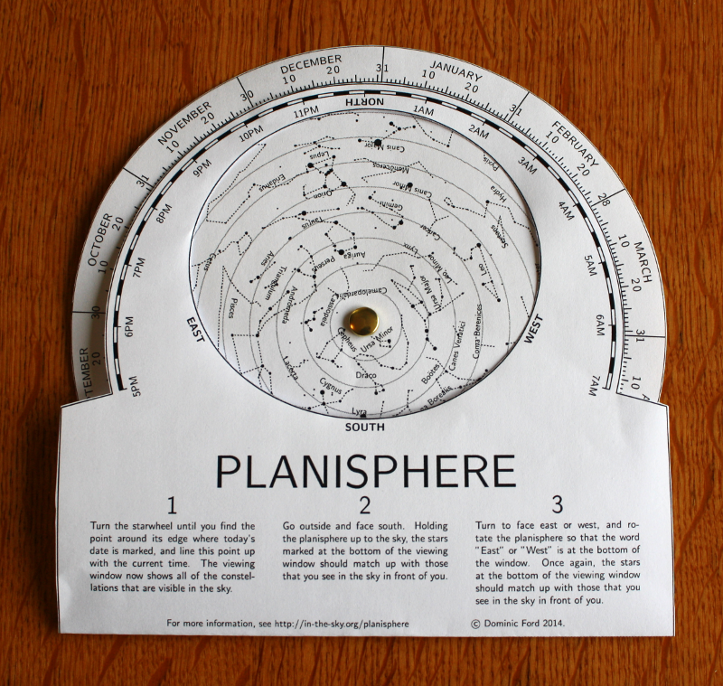 Make your own planisphere - In-The-Sky.org